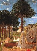 Piero della Francesca The Penance of St.Jerome oil painting on canvas